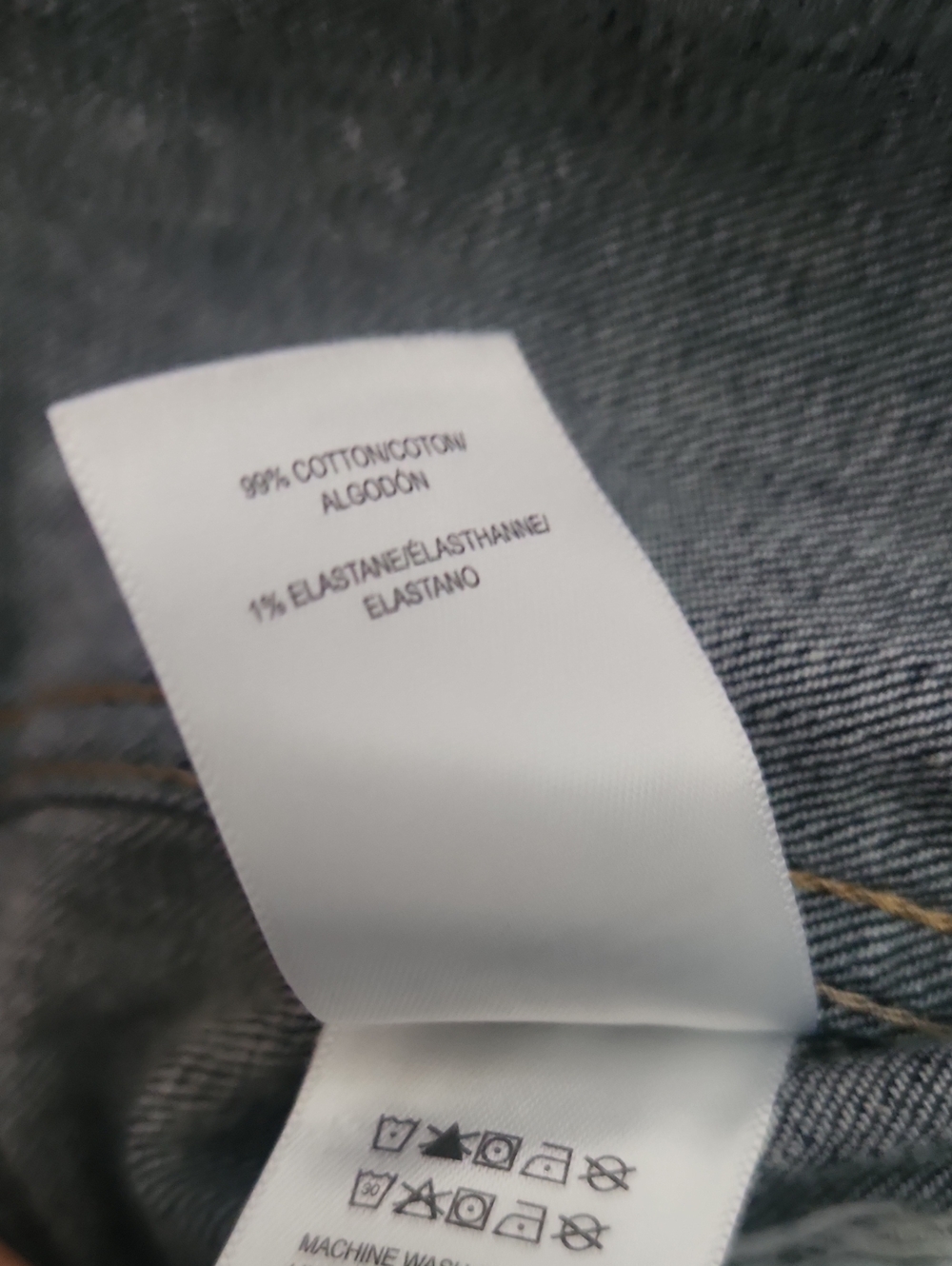 Lucky Brand Dark Blue Denim Tomboy Trucker Jacket - Picture 5 of 6